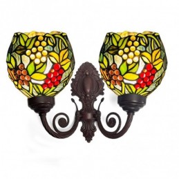 Wandleuchte im Tiffany-Stil...