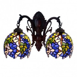 Wandleuchte im Tiffany-Stil...