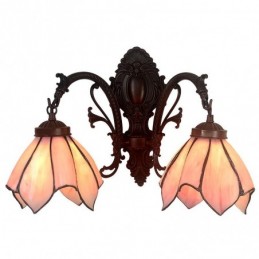 Wandleuchte im Tiffany-Stil...