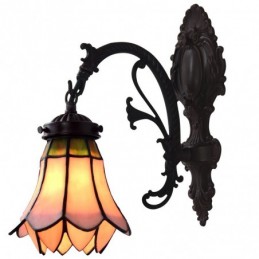 Wandleuchte im Tiffany-Stil...